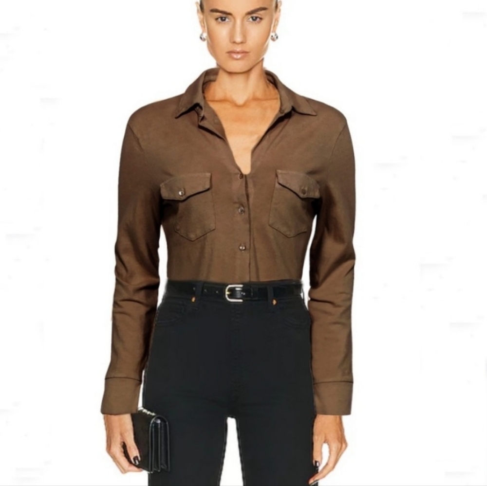 NWT Nili Lotan Liam Shirt